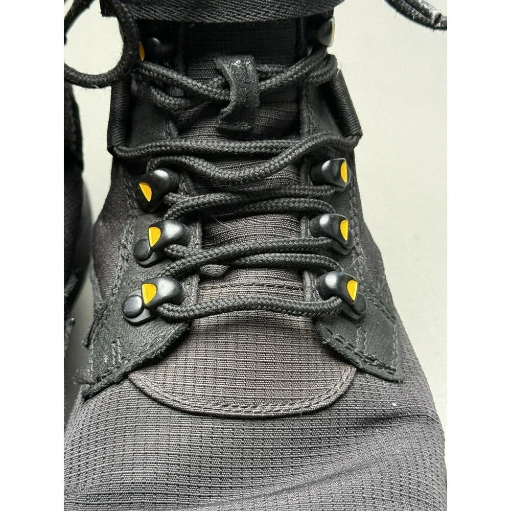 Dr Marten's Rilla Black Nylon Unisex Lace Up Air Wair Boots US 10 EU 43